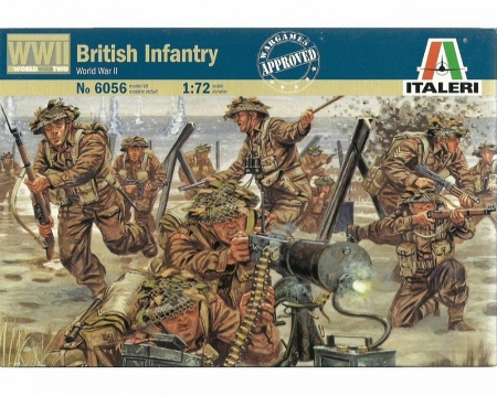 Набор фигурок 6056ИТ Солдатики British Infantry Italeri