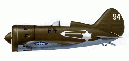 48019 Истребитель И-16 тип 10 Китайские ВВС ARK model