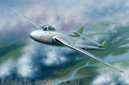 02874 Самолет  Vampire FB.MK.5 Trumpeter