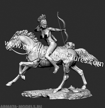 CHM-75065. Миры Фэнтези: Амазонка. Материал - смола.