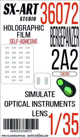 36072SX Имитация смотровых приборов Bergepanzer 2A2 (Takom)