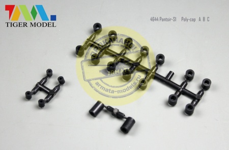 4644 Российский самоходный зенитный ракетно-пушечный комплекс «Панцирь-С1» (Russian Pantsir-s1/ SA-22 ) Tiger Model