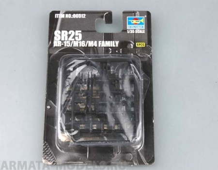 00512P AR-15/M16/M4 FAMILY-SR25 Trumpeter