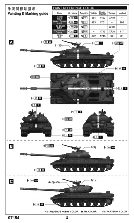 07154P Soviet T-10M Heavy Tank Trumpeter