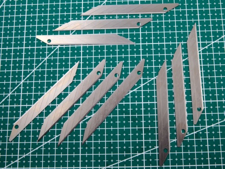 0620MCH Лезвие ножа №5 для графических работ 10 шт