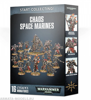 70-40GW Набор Начни Собирать! Космодесант Хаоса (Start Collecting! Chaos Space Marines) 70-40GW Набор Начни Собирать! Космодесант Хаоса (Start Collecting! Chaos Space Marines)