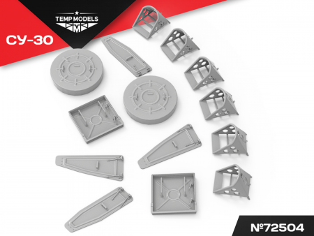 72504 ЗАГЛУШКИ ИКОЛОДКИ СУ-30 1/72