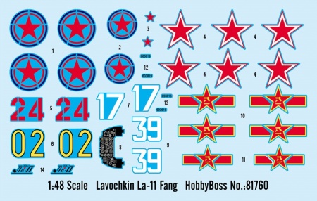 81760HB Lavochkin La-11 Fang Hobby Boss