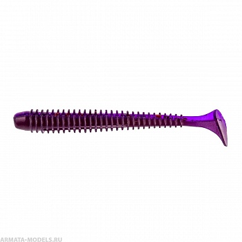 Виброхвост Liny Catcher 2,35"/6 см Fio & Lime 12шт. (HS-5-014) Helios