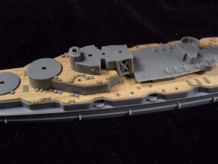 AW20035 Деревянная палуба для IJN HARUNA 1944