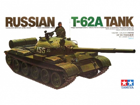 35108 Советский танк Т-62А с фигурой Tamiya