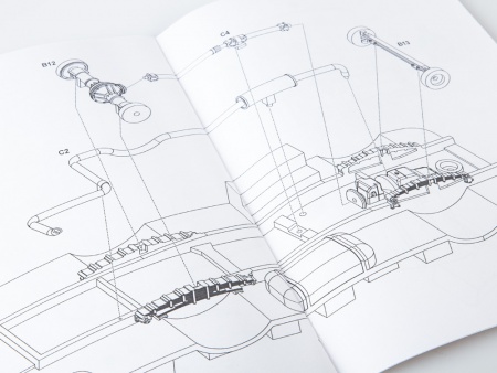 4034AVD Сборная модель Автобус РАФ-251 AVD Models