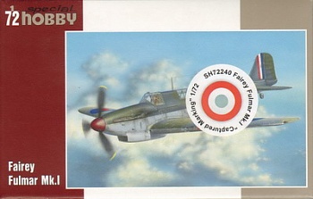 SH72240 Самолет Fairey Fulmar Mk.I "Captured Marking"