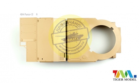 4644 Российский самоходный зенитный ракетно-пушечный комплекс «Панцирь-С1» (Russian Pantsir-s1/ SA-22 ) Tiger Model