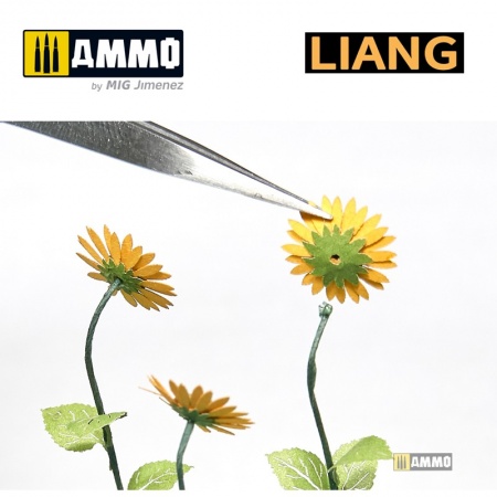 LIANG-0101 Набор декораций Paper Sunflowers for Dioramas