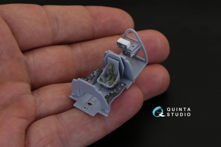 QD48023 3D Декаль интерьера кабины Ла-9 (для модели ARK)