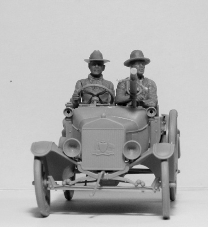 35668 Model T 1917 LCP с экипажем ANZAC ICM