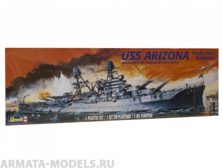 10302RE Линейный корабль класса Пенсильвания USS Arizona Revell