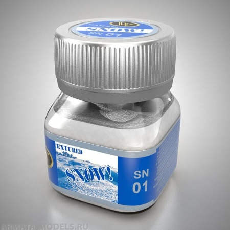 SN-01 Быстросохнущая акриловая смесь для имитации снега.