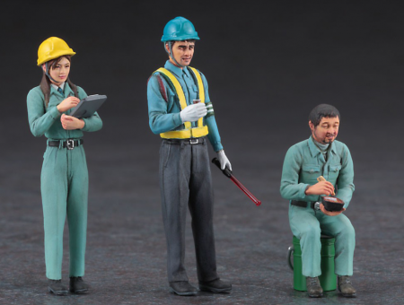 66006HG Набор CONSTRUCTION WORKER SET B Hasegawa