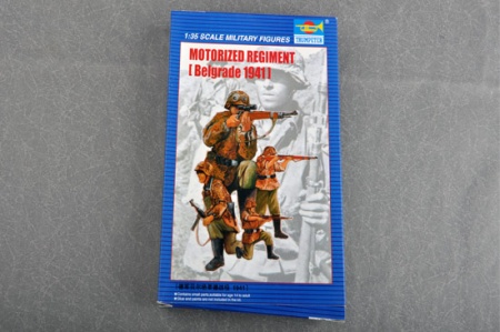 00403P Figures-motorized regiment (Belgrade 1941) Trumpeter