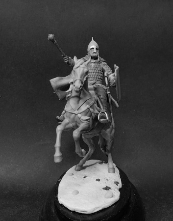 CHM-54325. Знатный русский воин, 14 век. Материал - смола. Chronos Miniatures