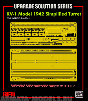 RM-2036 Фототравление для KV-1 Model 1942