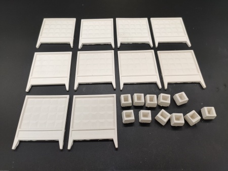 ZBD3501 БЕТОННЫЙ ЗАБОР по-2м 10 ШТ