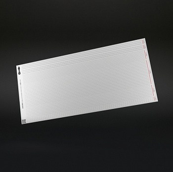 EM32002 Одинарные и двойные заклепочные ряды на растворимом лаковом слое