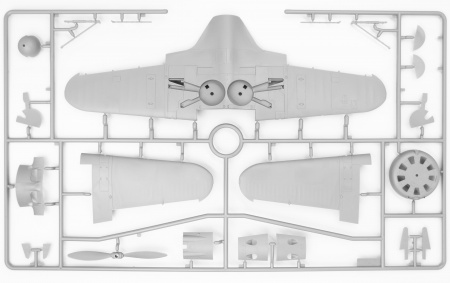 32006 И-16 тип 10, Истребитель ВВС Китая 2 МВ ICM