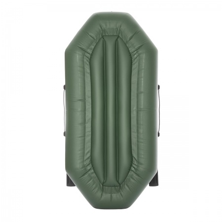 Лодка Бриз А260 надувное дно, зеленый Тонар
