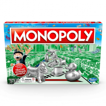 C1009E76 Игра настольная Hasbro Games Классическая монополия Обновленная