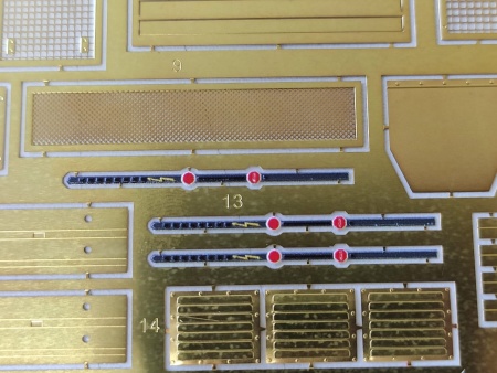 AM3698K Цветное фототравление на Панцирь-С1 для модели от Звезды