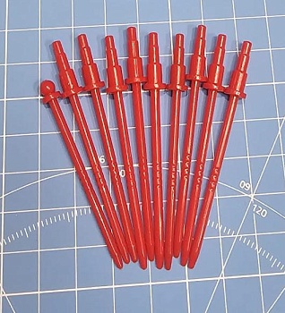 1356J Держатель для окрашиваевых деталей, цилиндр ступенчатый, 10 шт./уп.