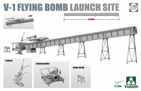 2152T V-1 Flying Bomb Launch Site Takom