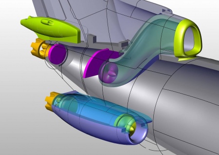 ЕЕ144140_2 Авиалайнер HS 121 Trident 1 British Airways Восточный экспресс