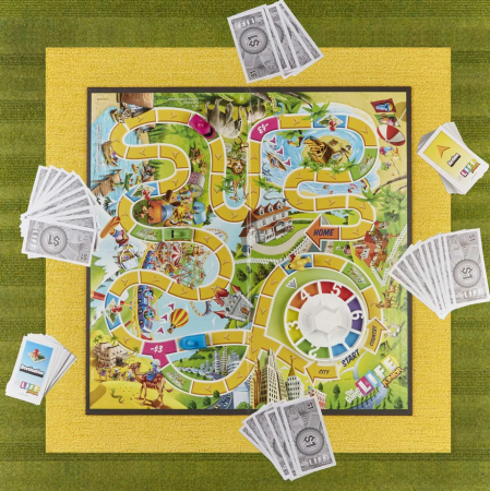 HBRE6678121 Игра настольная Игра в жизнь Джуниор