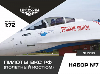 72113TMP ПИЛОТЫ ВКС РФ. Набор №7