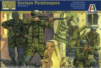 Набор фигурок 6045ИТ Солдатики German Paratroopers (WWII) 