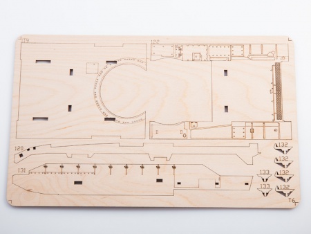 11401BAUMI Сборная модель Т-14 танк Baumi