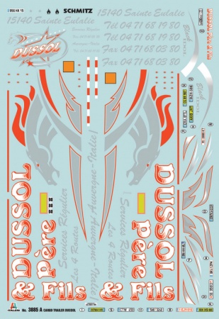 3885ИТ Грузовой трейлер Italeri