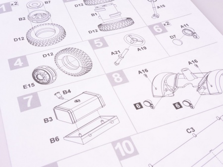 1372AVD Сборная модель Топливозаправщик Т3-200 AVD Models