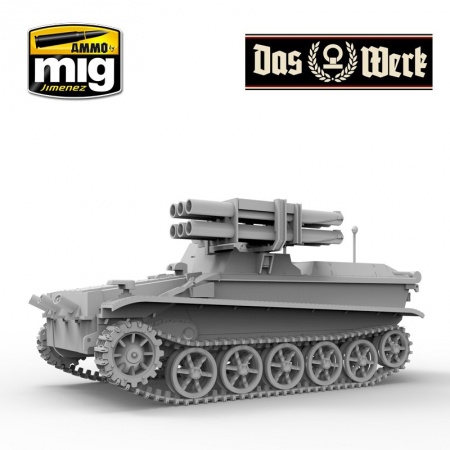 DW35008 Сборная модель Borgward IV Panzerjager Wanze Das Werk