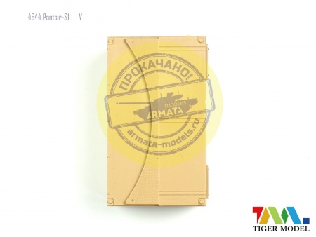 4644 Российский самоходный зенитный ракетно-пушечный комплекс «Панцирь-С1» (Russian Pantsir-s1/ SA-22 ) Tiger Model