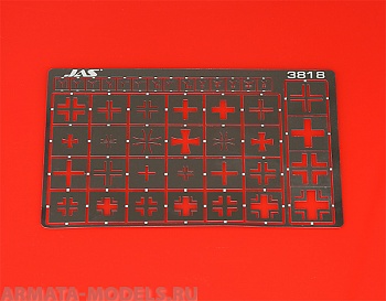 3818J Трафарет Опознавательные знаки армии Германии, 2 МВ 3818J Трафарет Опознавательные знаки армии Германии, 2 МВ