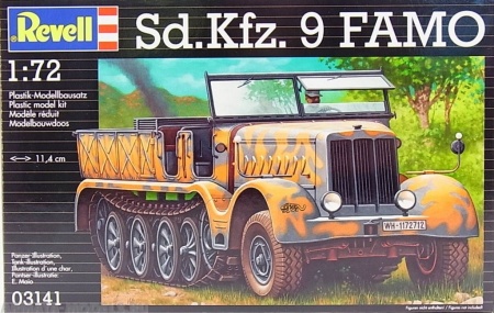03141 Полугусеничный тягач Sd.Kfz. 9 FAMO Revell