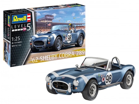 07669RE Британский спортивный автомобиль AC Cobra 289 Revell