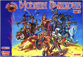ALL72025 Фигуры Modern Amazons 1/72 ALL72025 Фигуры Modern Amazons 1/72
