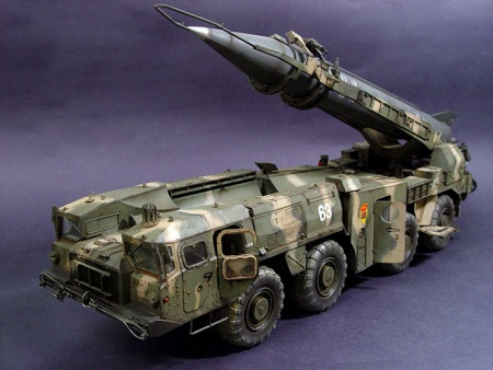 3520Д Ракет.установка SCUD B w/MAZ-543 Dragon