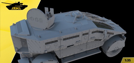 AM35957 Бронеавтомобиль ЦСН ФСБ «Фалькатус» с пулеметной турелью Arma Models AM35957 Бронеавтомобиль ЦСН ФСБ «Фалькатус» с пулеметной турелью Arma Models